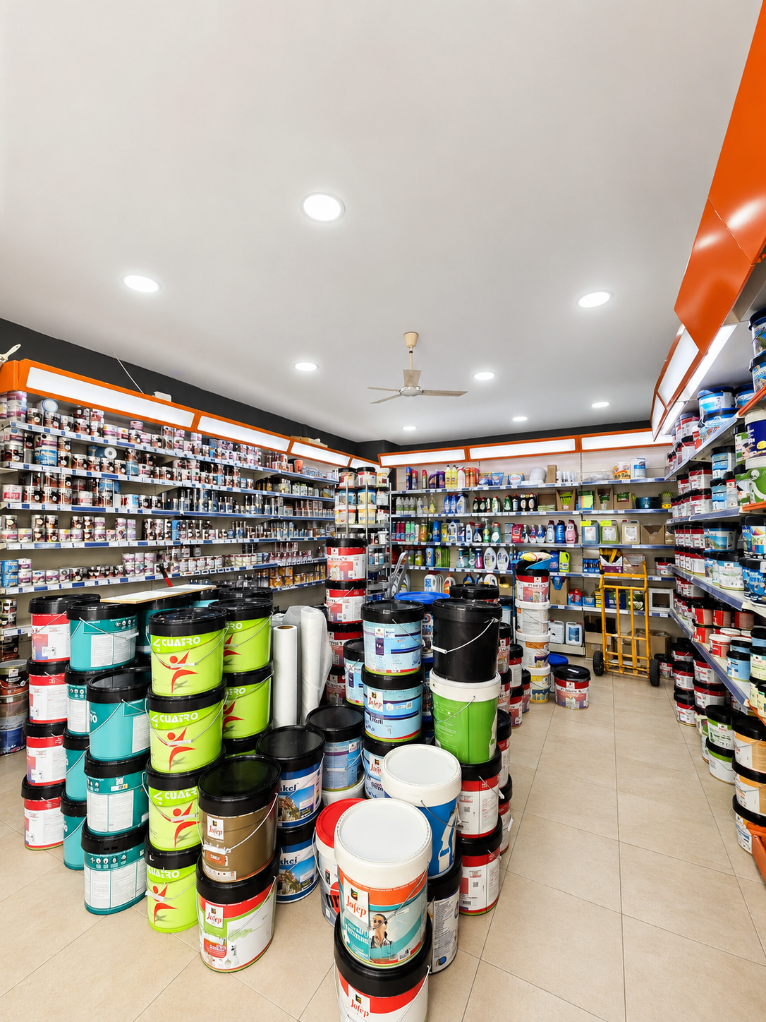 Interior de la tienda Decorakel