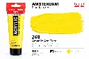 Muestra de color Acrílico Amsterdam Standard Series Amarillo Azo Claro 268