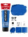Muestra de color Acrílico Amsterdam Standard Series Azul Real 517