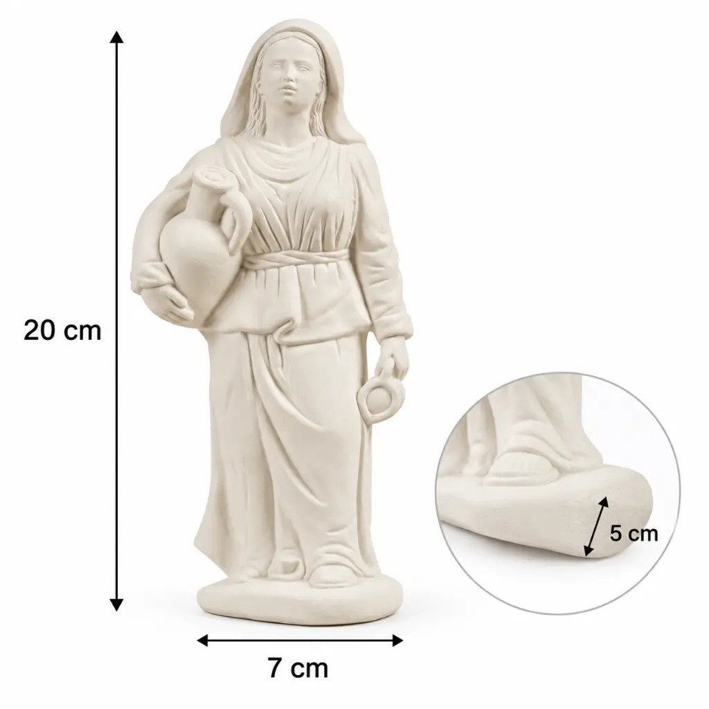 Medidas Figura Aguadera de Álamo 20 cm