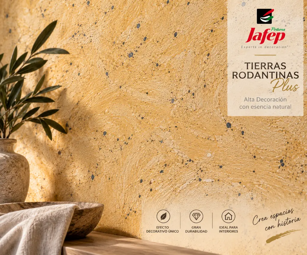 Tierras Rodantinas Plus Jafep – Detalle del acabado decorativo