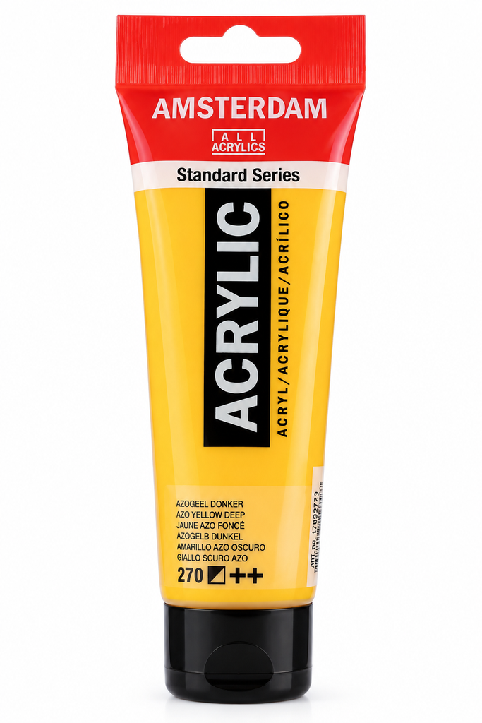 [17092702] Acrílico Amsterdam Standard Series Amarillo Azo Oscuro 270 – 120 ml