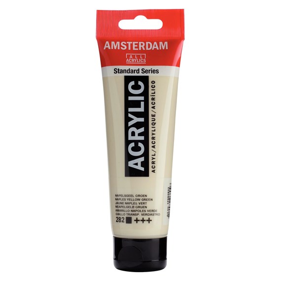 [17092822] Acrílico Amsterdam Standard Series Amarillo Nápoles Verde 282 – 120 ml
