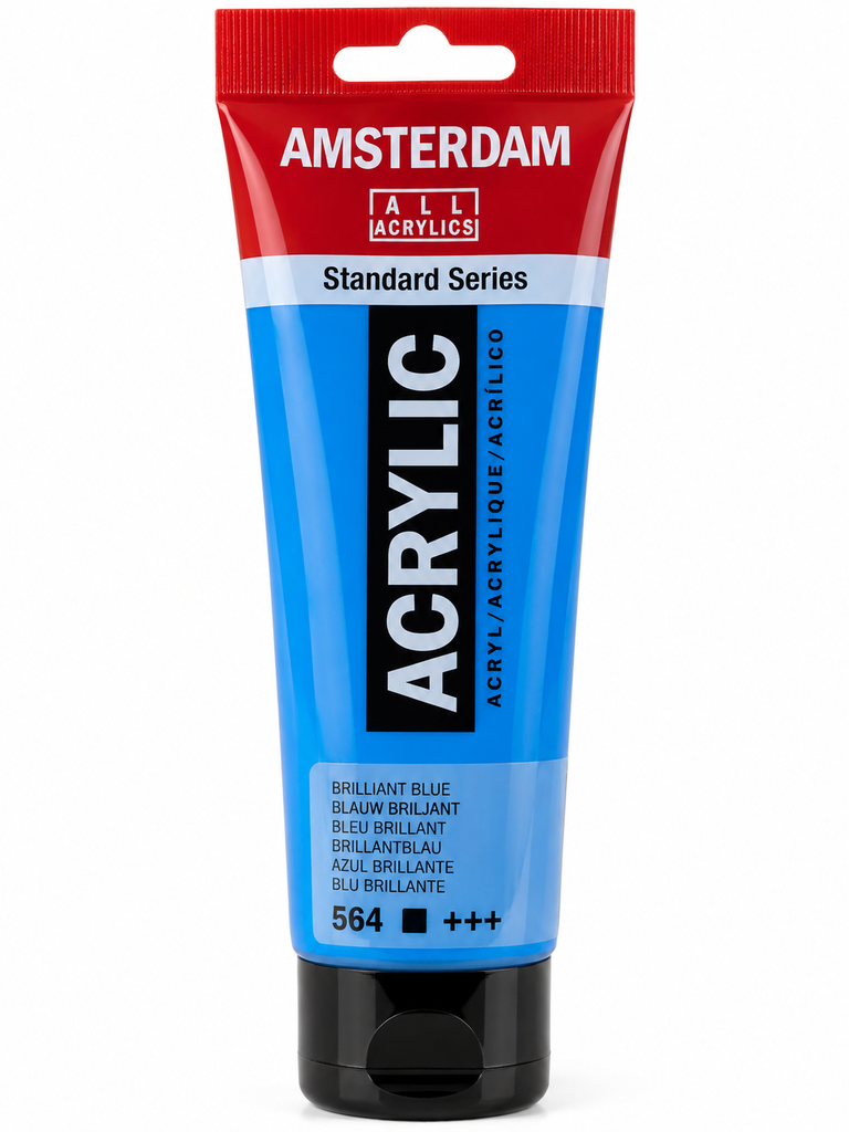 [17095642] Acrílico Amsterdam Standard Series Azul Brillante 564 – 120 ml