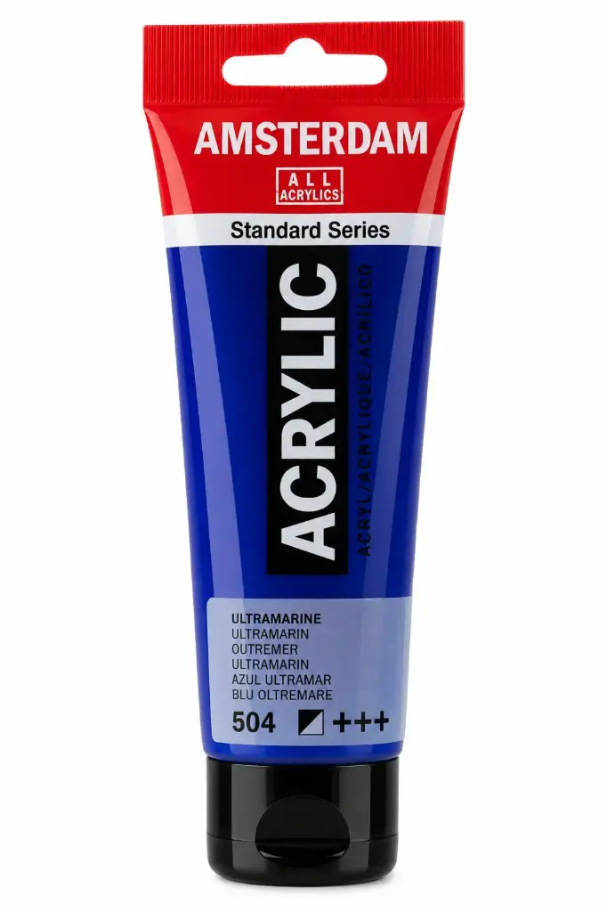 [17095042] Acrílico Amsterdam Standard Series Azul Ultramar 504 – 120 ml