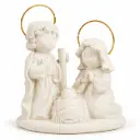 Belén Compacto Infantil de Álamo 13 cm para Pintar y Decorar